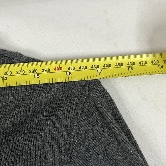 Harley Davidson Henley Shirt Women's L Gray Long Sleeve Biker Motorcycles - Picture 9 of 12